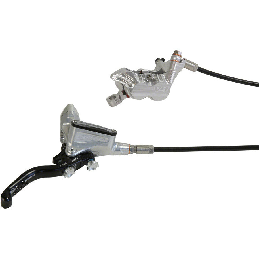 hope-tech-3-v4-disc-brake-and-lever-rear-hydraulic-post-mount-silver