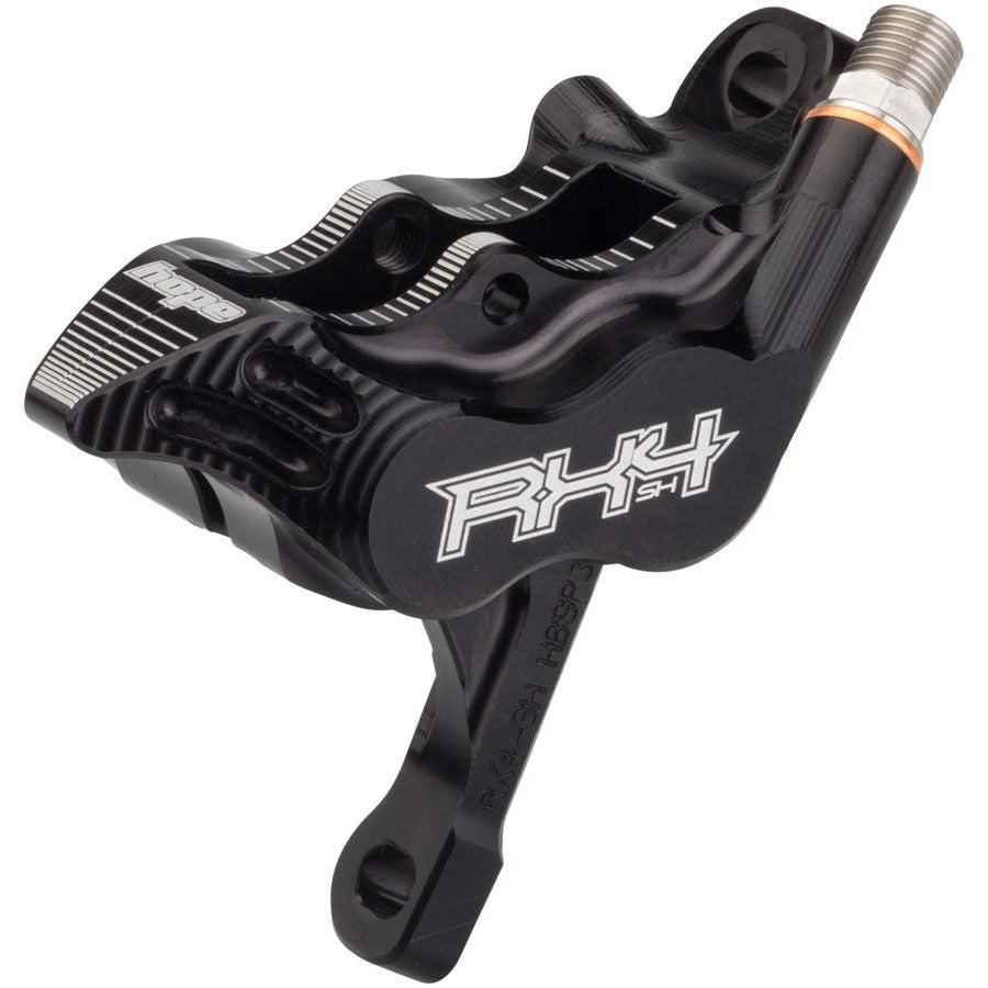 hope-rx-4-complete-caliper-for-shimano-road-hydraulic-disc-brake-levers-black-front-flat-mount-160