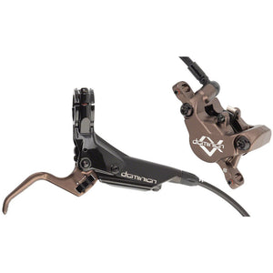 hayes-dominion-a2-sfl-disc-brake-and-lever-front-hydraulic-post-mount-black-bronze
