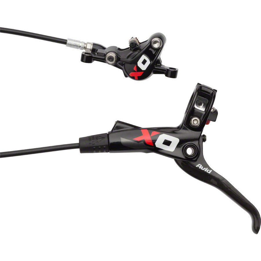 sram-x0-carbon-gs-950mm-hose-front-black-red-disc-brake-rotor-adaptor-sold-separately