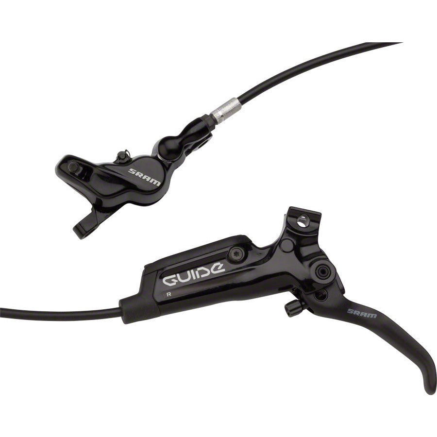 sram-guide-r-rear-disc-brake-1800mm-hose-black-rotor-adaptor-sold-separately