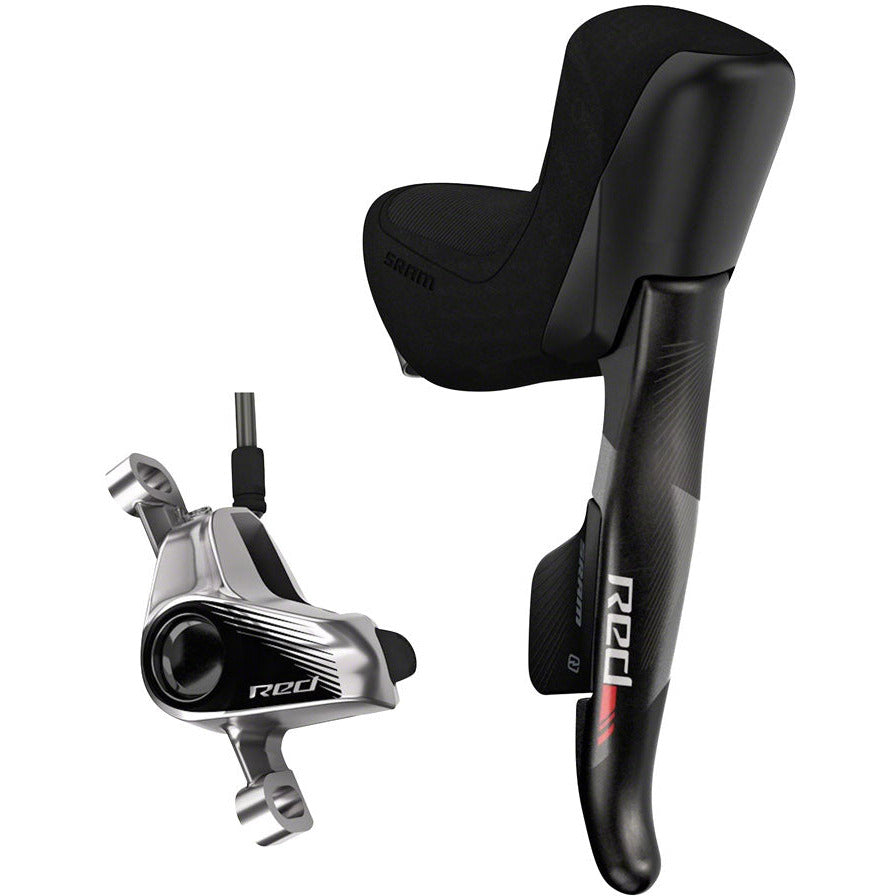 sram-red-etap-hrd-right-rear-lever-and-post-mount-disc-brake-with-1800mm-hose