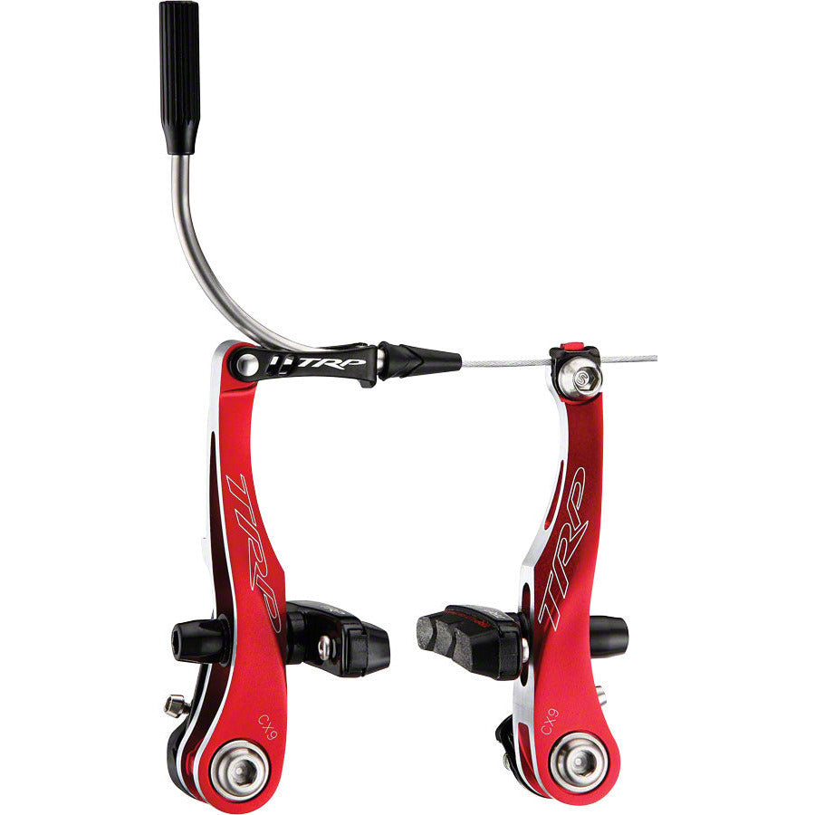 trp-cx9-mini-linear-pull-brake-set-front-and-rear-red