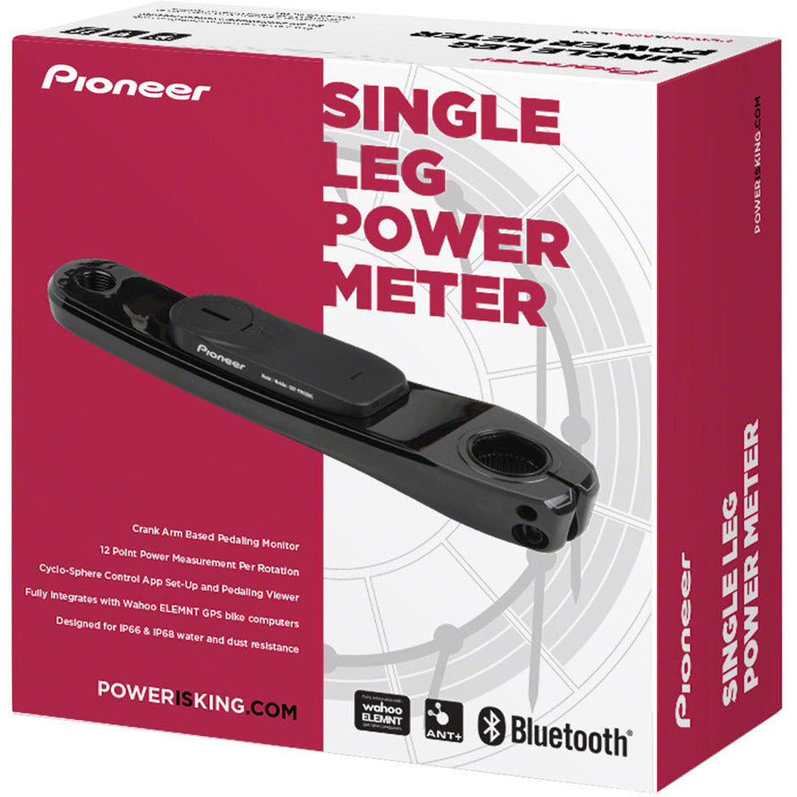 pioneer-power-meter-single-leg-installation-kit-left-arm-for-shimano-dura-ace-r9100-ultegra-r8000-black