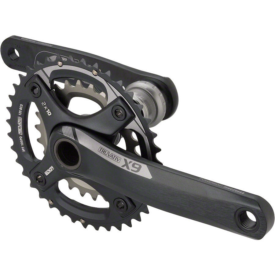 sram-x9-gxp-180-10-speed-39-26-black-gray-crankset-bottom-bracket-not-included