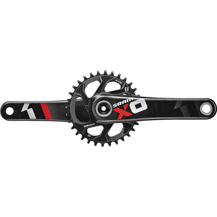 sram-x01-gxp-175mm-crankset-red-logo-with-x-sync-direct-mount-32t-chainring-no-bb