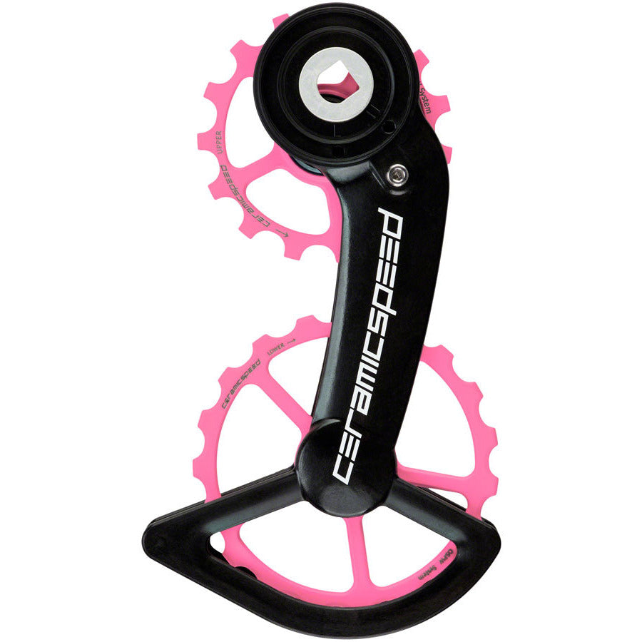 ceramicspeed-ospw-pulley-wheel-system-for-sram-red-force-axs-coated-races-alloy-pulley-carbon-cage-pink-cerakote