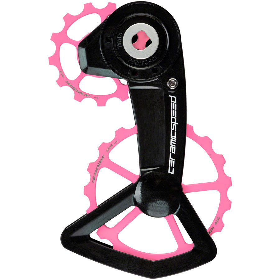 ceramicspeed-ospw-x-pulley-wheel-system-for-sram-axs-xplr-coated-races-alloy-pulley-carbon-cage-pink-cerakote