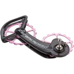 ceramicspeed-sram-mechanical-10-11-speed-oversized-pulley-wheel-system-alloy-pulley-carbon-cage-limited-edition-pink