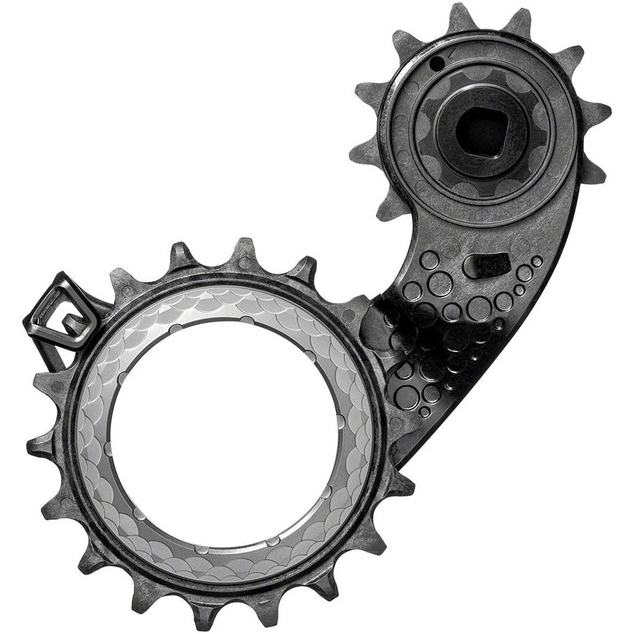 absoluteblack-hollowcage-oversized-derailleur-pulley-cage-for-sram-axs-ceramic-bearings-carbon-cage-titanium