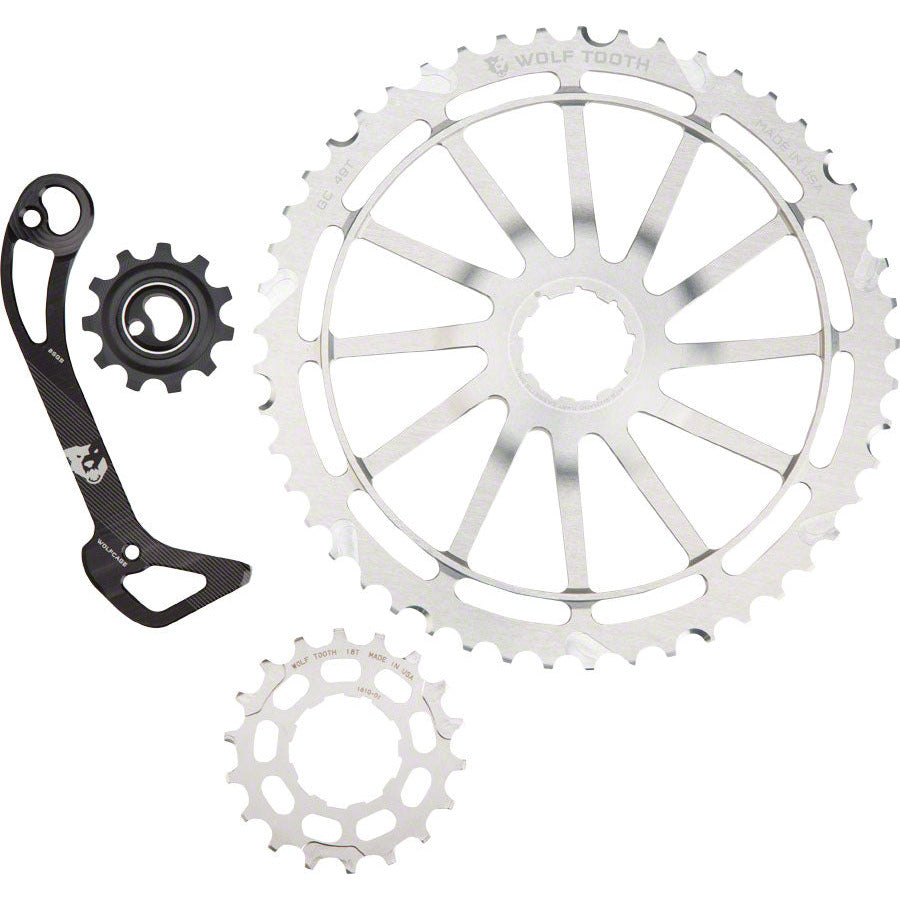wolf-tooth-wolfcage-combo-pack-includes-49t-cog-18t-cog-sgs-adaptor-cage-for-xt8000-silver