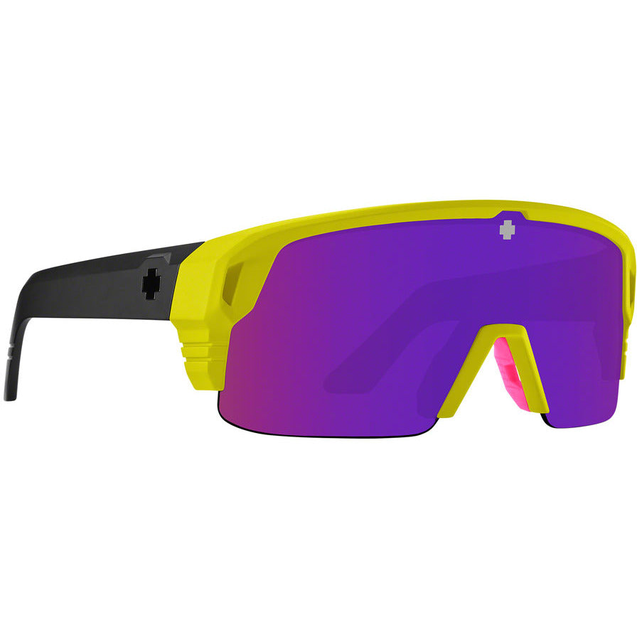 spy-monolith-50-50-sunglasses-matte-neon-yellow-happy-bronze-with-purple-spectra-mirror-lenses