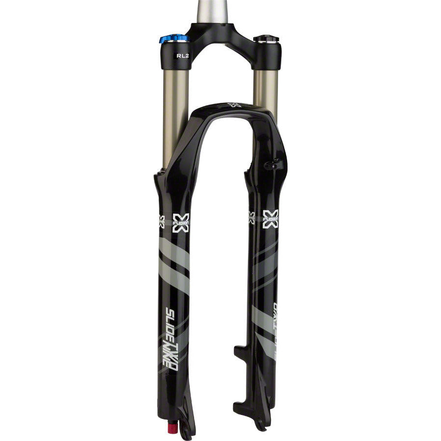 x-fusion-slide-29-rl2-suspension-fork-100mm-travel-tapered-steerer-9mm-axle-black