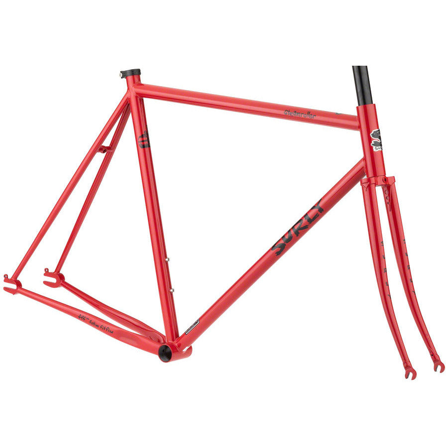 surly-steamroller-frameset-700c-steel-shag-carpet-orange-49cm