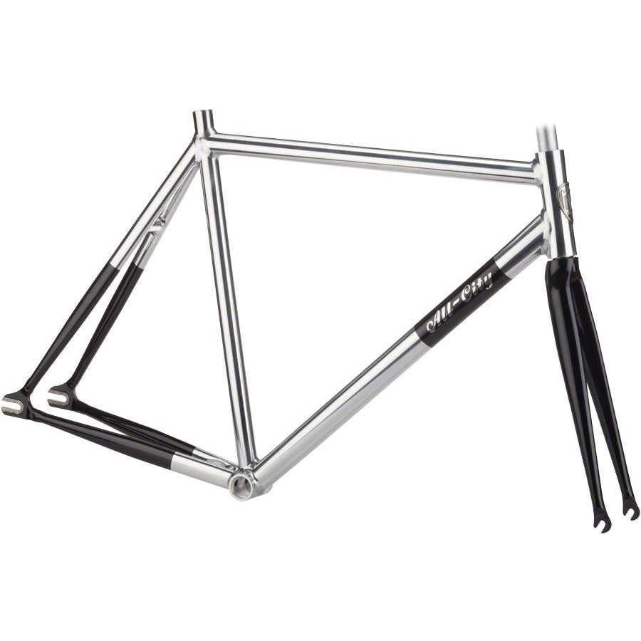 all-city-58cm-thunderdome-polished-aluminum-frameset