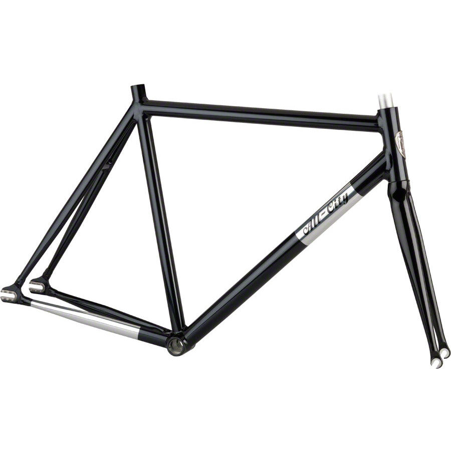 all-city-49cm-aluminum-thunderdome-frameset-black-with-polished-downtube-and-chainstays