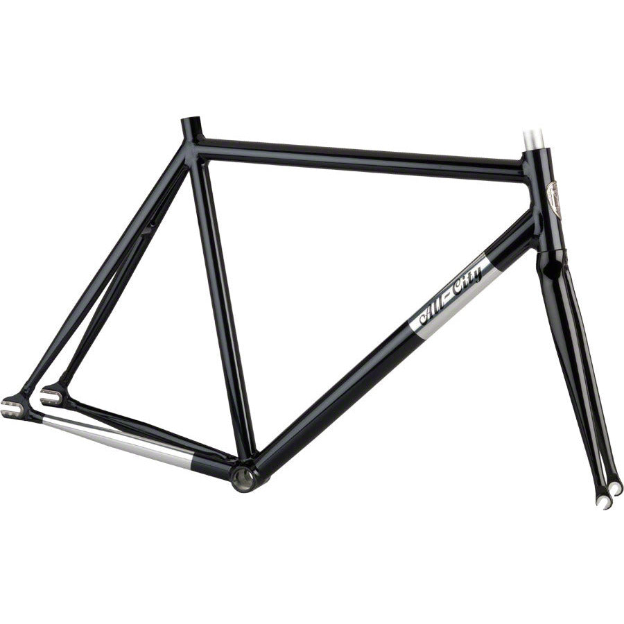 all-city-52cm-aluminum-thunderdome-frameset-black-with-polished-downtube-and-chainstays