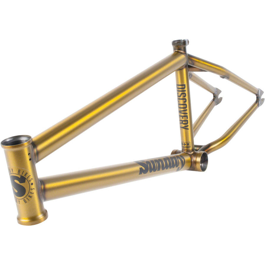 sunday-discovery-bmx-frame-20-75-tt-matte-transparent-gold