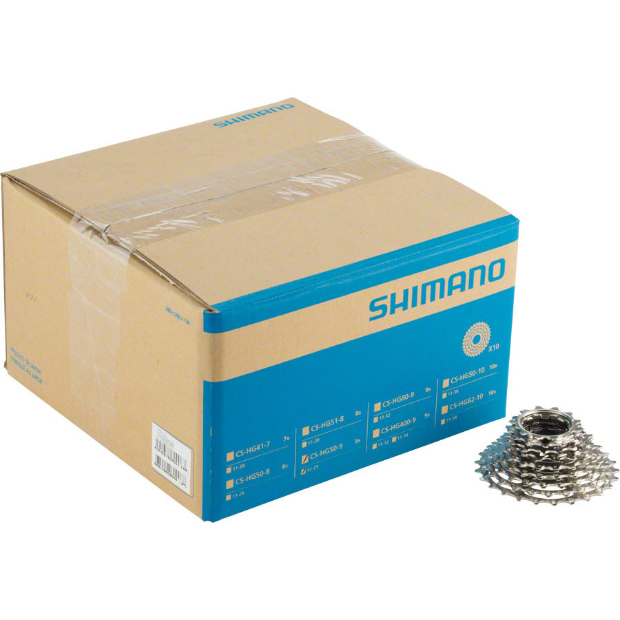 shimano-deore-cs-hg50-cassette-9-speed-12-25t-silver-nickel-plated-bulk-10-pack