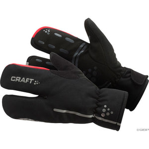 craft-siberian-split-finger-gloves-black-full-finger-small