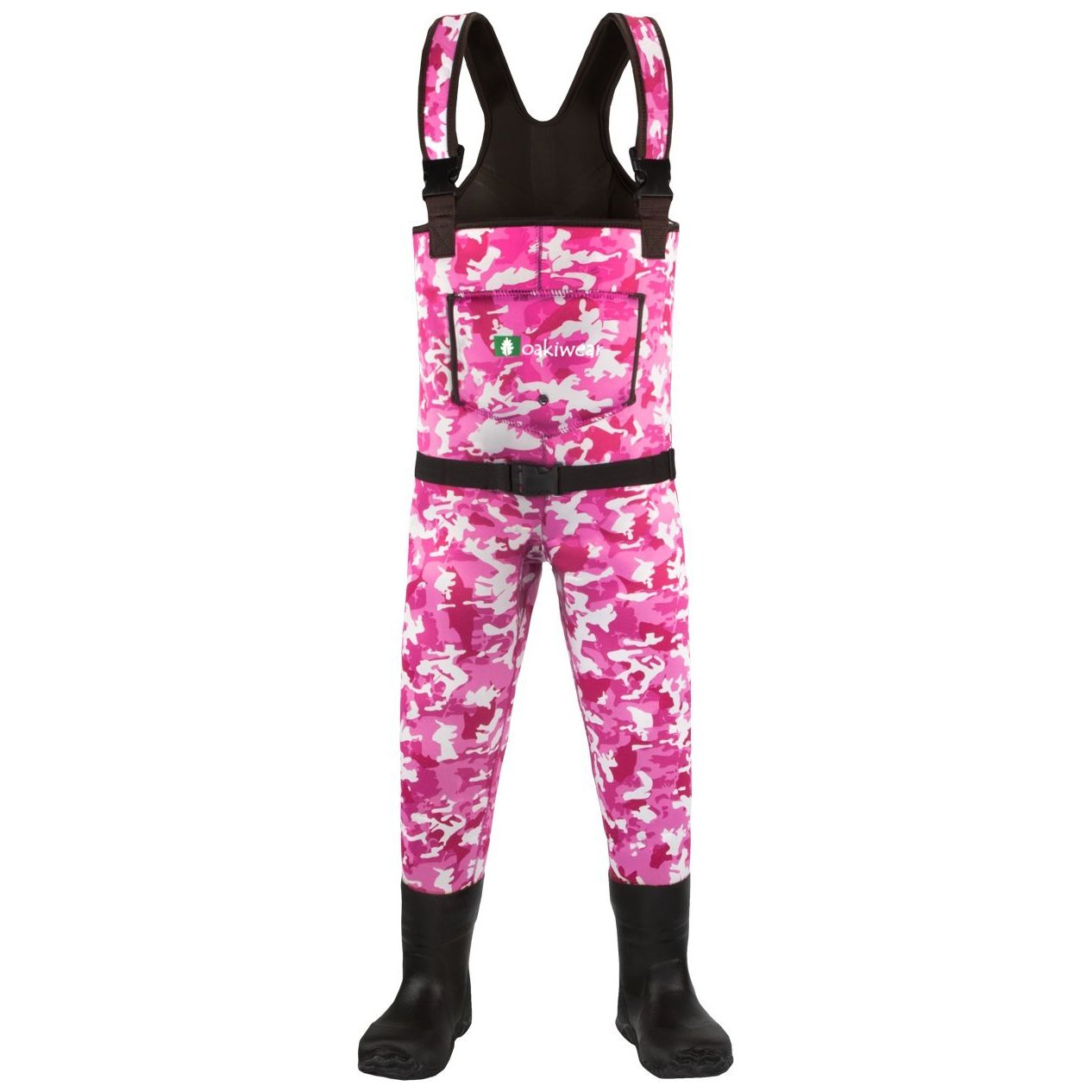 Oaki Pink Camo Neoprene Waders