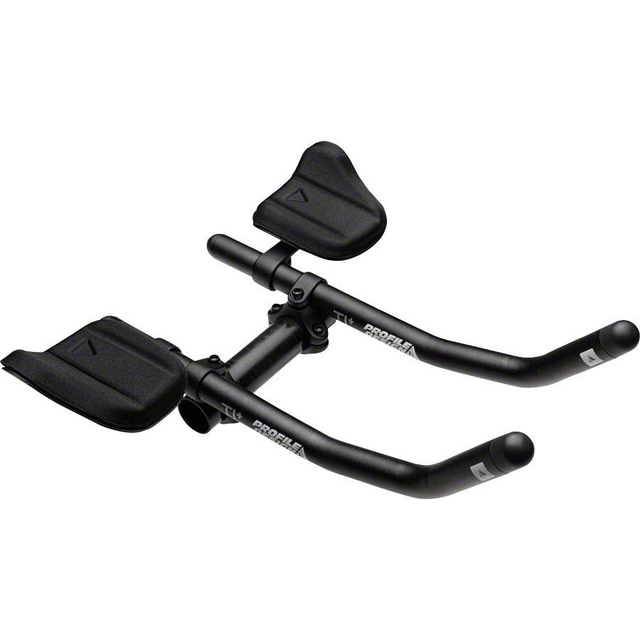 profile-design-t1-plus-double-ski-bend-aluminum-aerobar-long-320mm-extension-with-j2-bracket-and-f-19-armrest-black