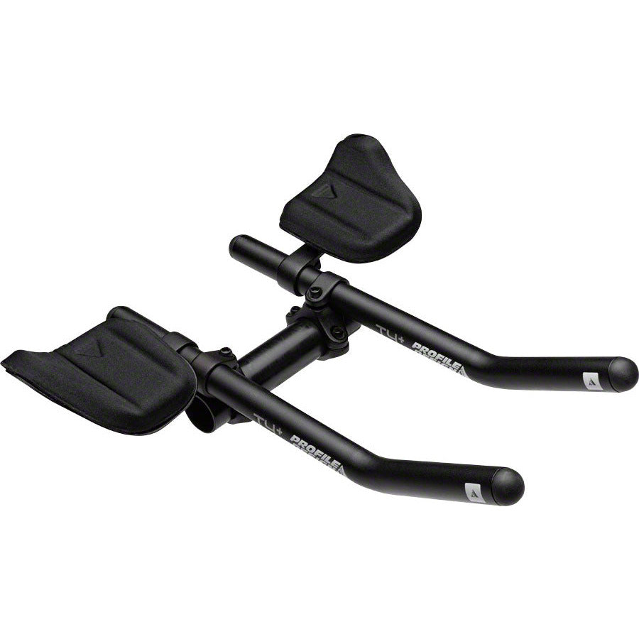 profile-design-t4-plus-shallow-ski-bend-aluminum-aerobar-long-320mm-extension-with-j2-bracket-and-f-19-armrest-black