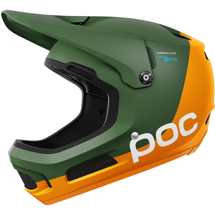poc-coron-air-spin-full-face-helmet-green-orange-x-small-small