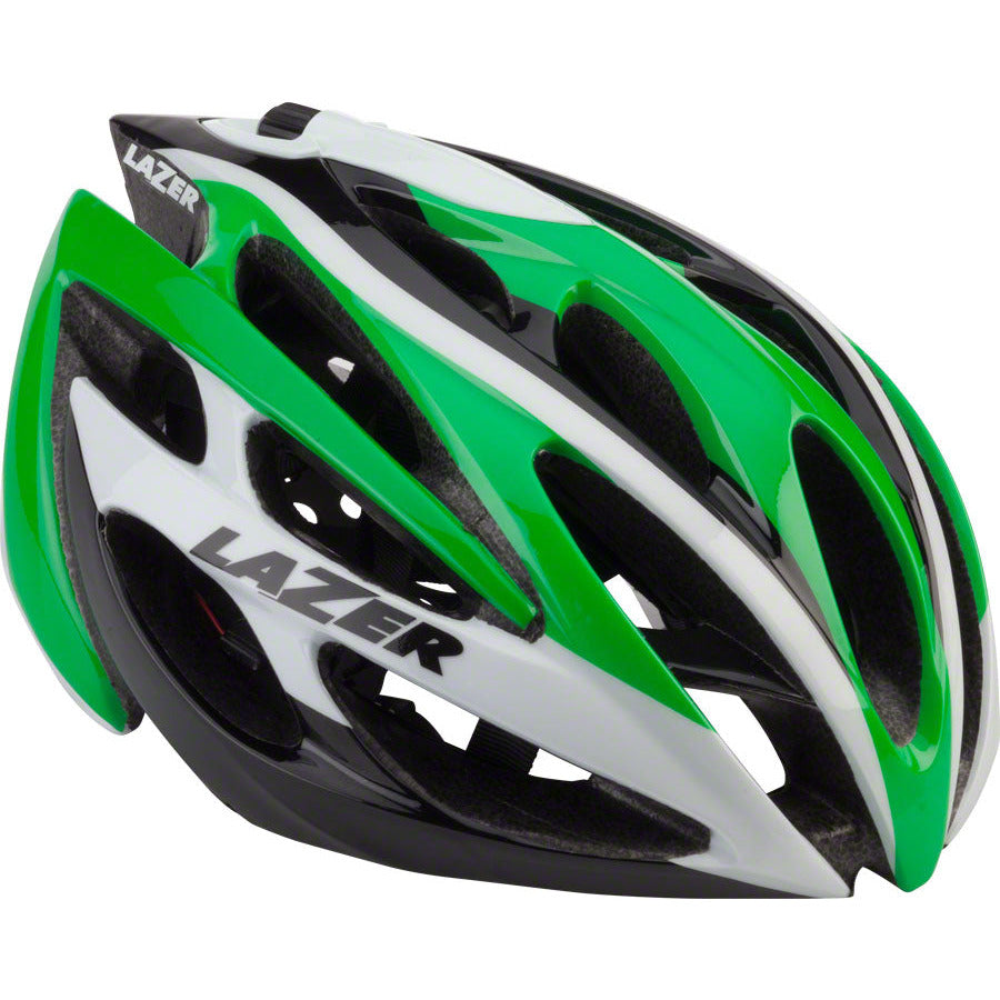 lazer-o2-helmet-green-and-white-one-size