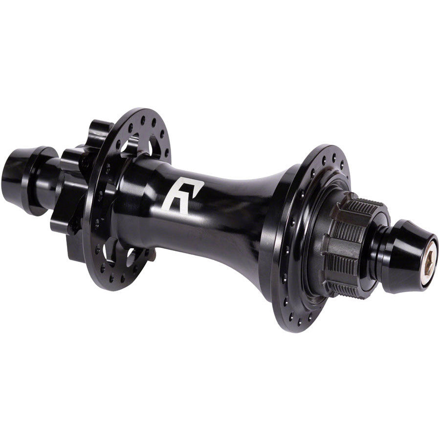 radio-sonar-mtb-rear-hub-10-x-135mm-6-bolt-disc-freecoaster-cassette-12t-glossy-black-32h