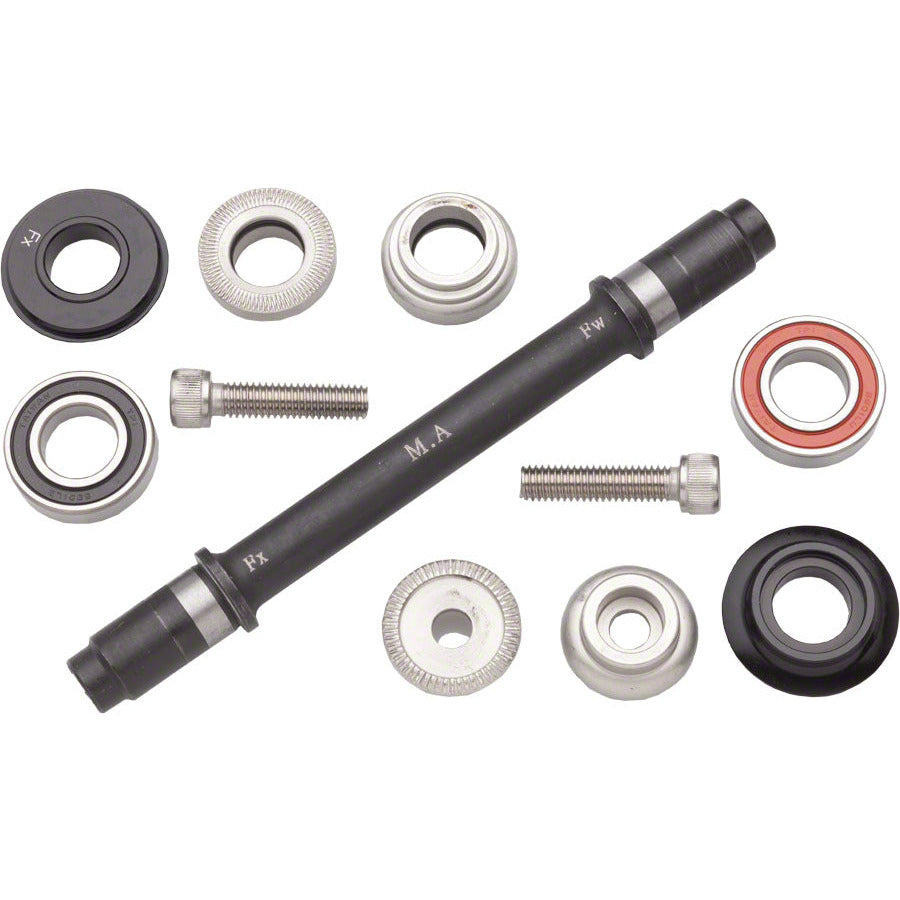 Surly Ultra New Hub Axle Kit for 120mm Rear Fix/Fix Black - Aventuron