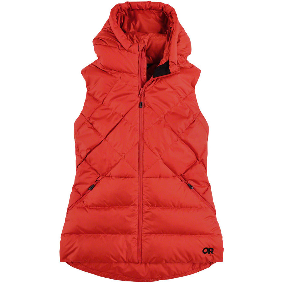 outdoor-research-coldfront-hooded-down-vest-cranberry-mens-small