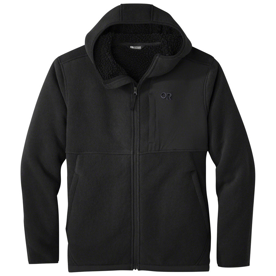 outdoor-research-juneau-fleece-hoodie-black-mens-large