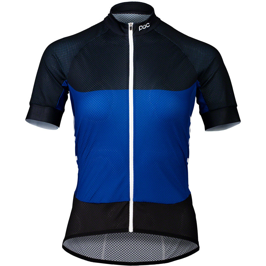 poc-essential-road-light-jersey-azurite-multi-blue-short-sleeve-womens-large