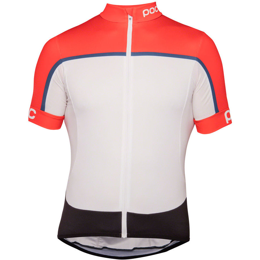 poc-essential-road-jersey-prismane-multi-red-short-sleeve-mens-medium