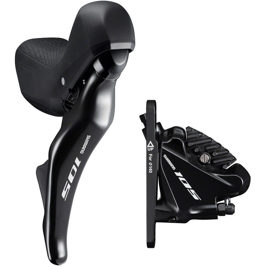 shimano-105-st-r7025-right-short-reach-11-speed-hydraulic-brake-shift-lever-with-br-r7070-rear-flat-mount-caliper