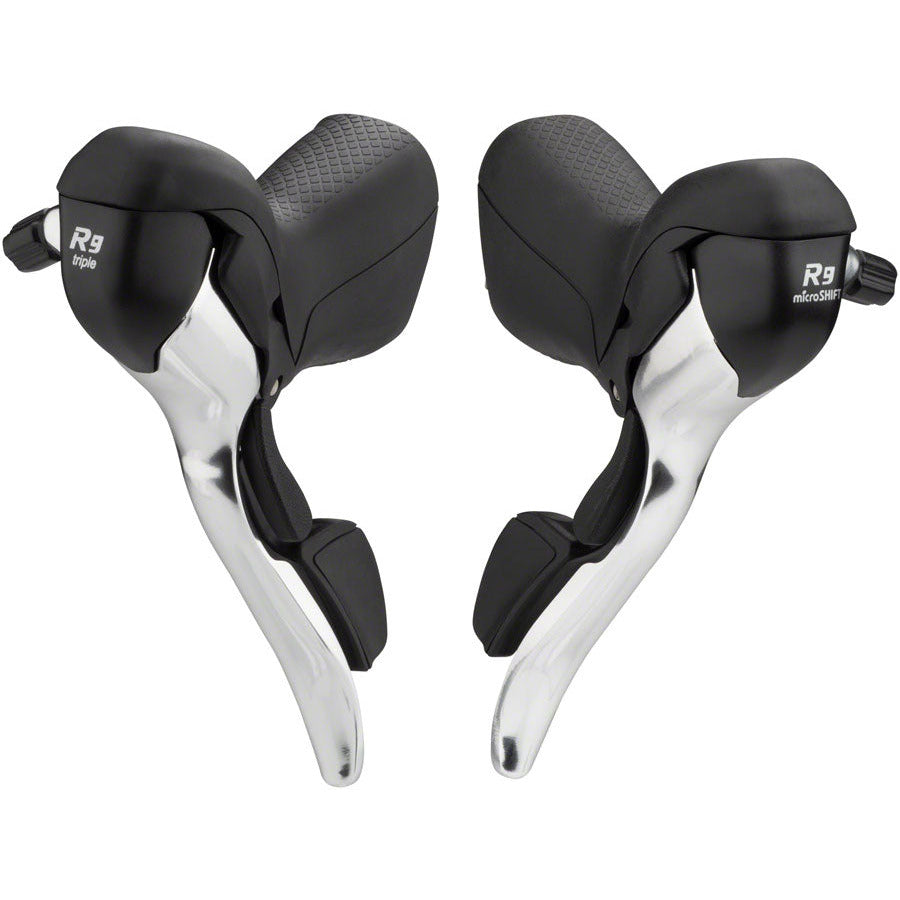 microshift-r9-drop-bar-brake-shift-lever-set-3-x-9-speed-shimano-compatible-silver