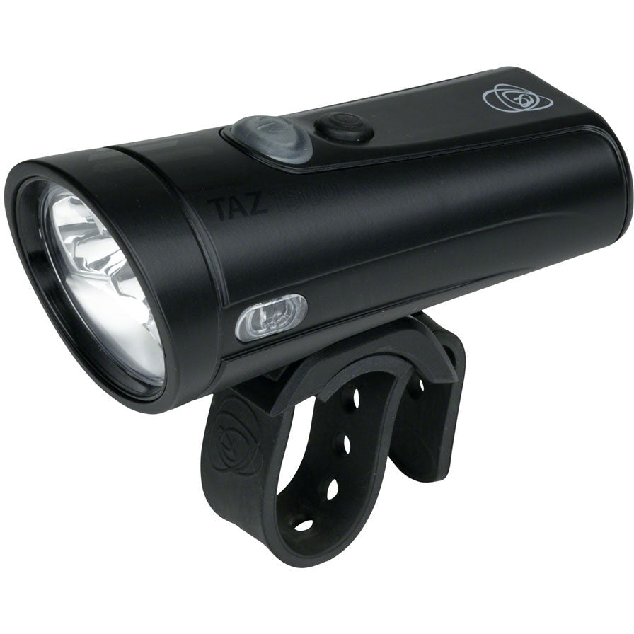 Light and Motion Seca Comp 1500 Rechargeable Headlight: Black Pearl - Aventuron 