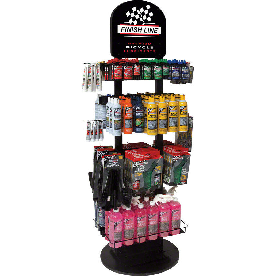 finish-line-care-center-floor-display-standard-product-mix