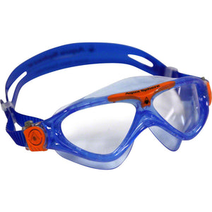 aqua-sphere-vista-jr-goggles-blue-orange-with-clear-lens