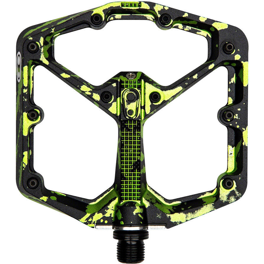 crank-brothers-stamp-7-pedals-platform-aluminum-9-16-limited-edition-splatter-paint-lime-green-large