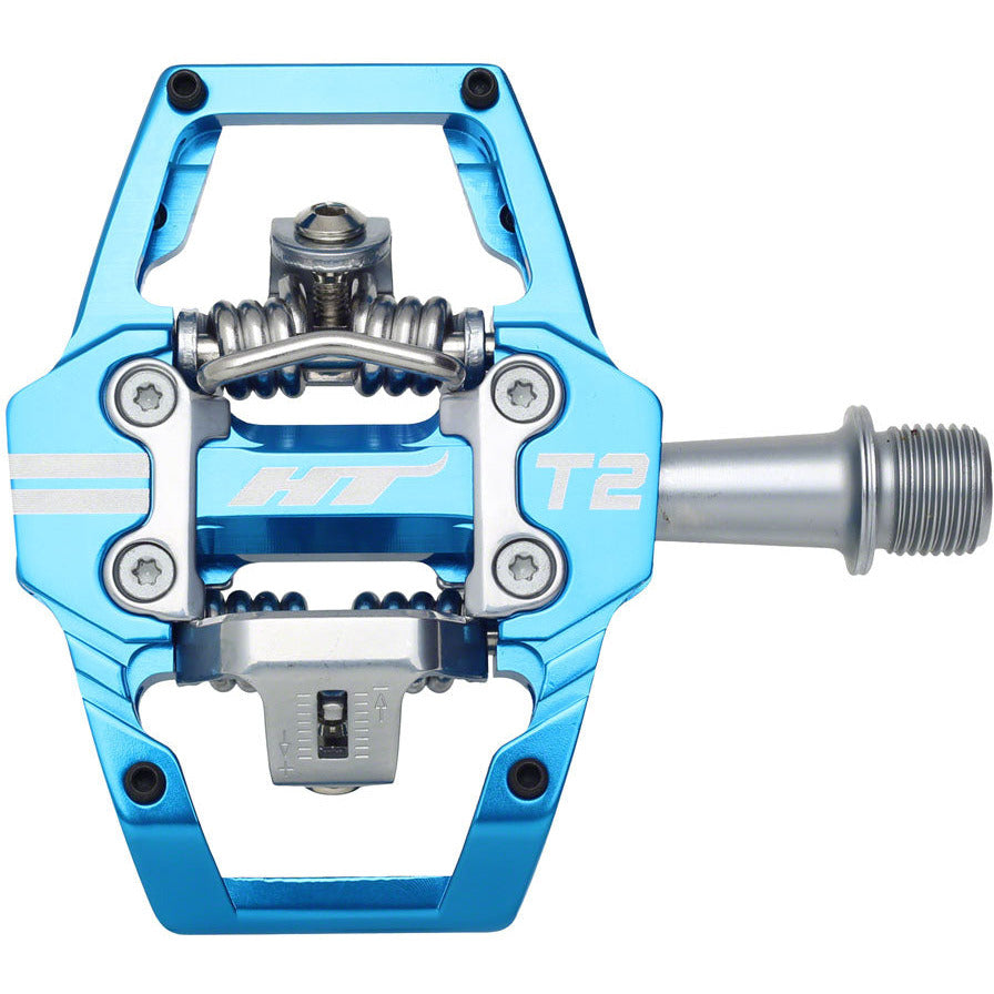 ht-components-t2-pedals-dual-sided-clipless-with-platform-aluminum-9-16-marine-blue