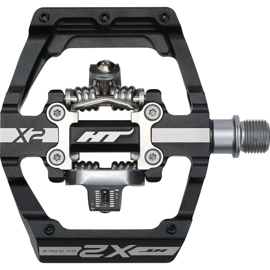 ht-x2-dh-race-pedals-dual-sided-clipless-with-platform-aluminum-9-16-black