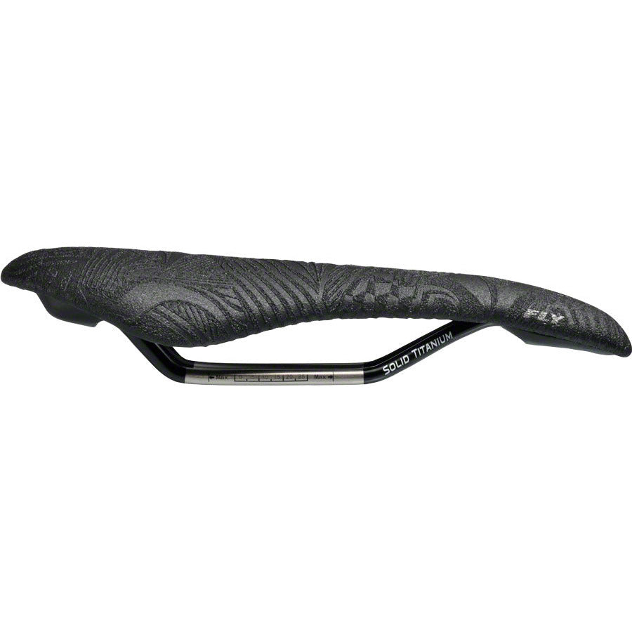 sdg-ti-fly-gripper-storm-saddle-solid-ti-rails-black-embossed-graphics