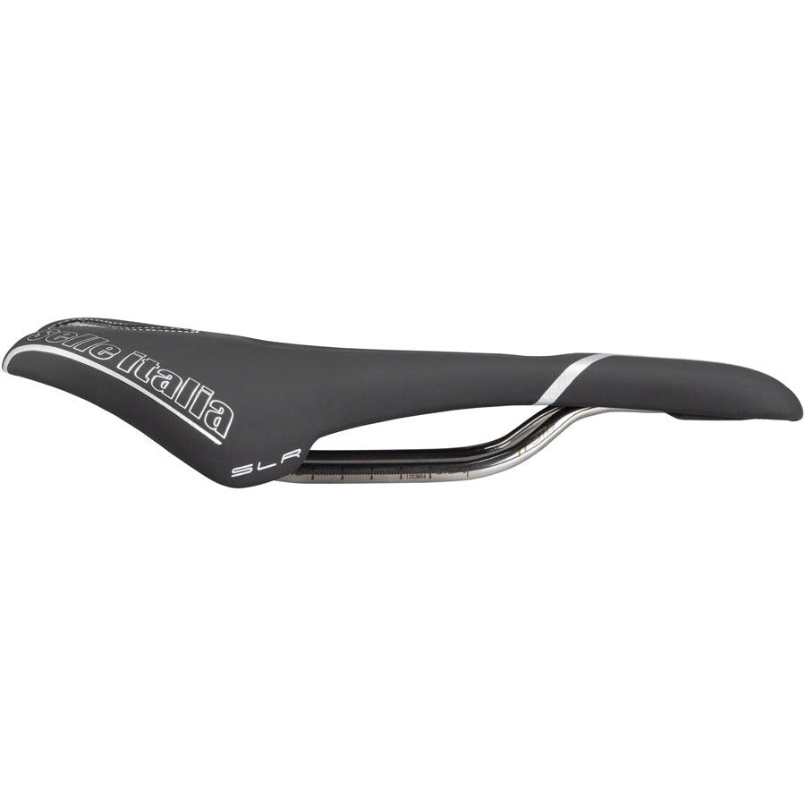 halsband in stand houden drijvend Selle Italia SLR Flow S Saddle - Titanium, Black - Aventuron