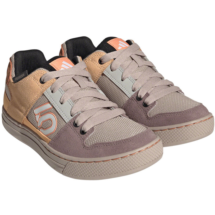 five-ten-freerider-shoes-womens-wonder-taupe-ftwr-white-acid-orange-9-5