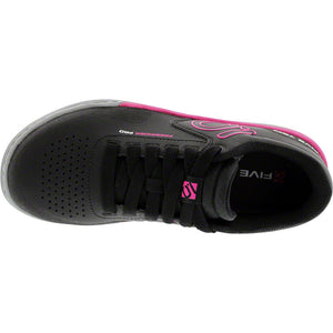 Black Five Ten Freerider Pro Women's Flat Pedal Shoe: Black/Pink 6 QBP_Spark Five Ten