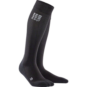 cep-recovery-merino-compression-socks-10-inch-black-womens-small