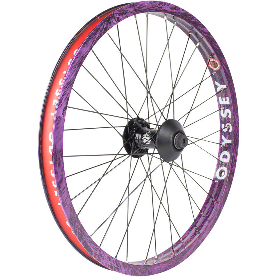 odyssey-hazard-lite-front-wheel-20-3-8-x-100mm-rim-brake-purple-rain-clincher