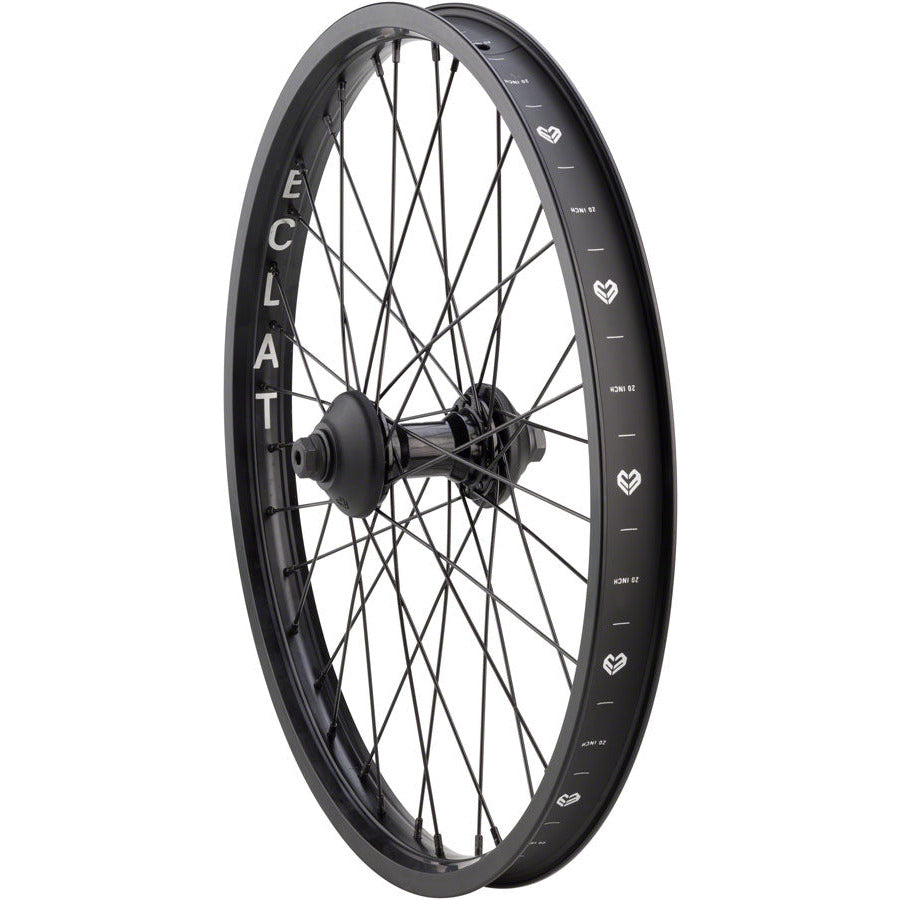 eclat-camber-welded-front-wheel-with-cortex-hub-welded-camber-rim-and-nylon-hub-guards-36h-black